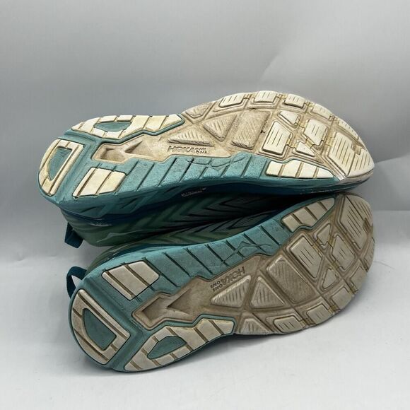 Hoka One One Arahi 4 Womens Size 9.5 Blue Running Shoes Sneakers 1106474 ASCS - Picture 8 of 12